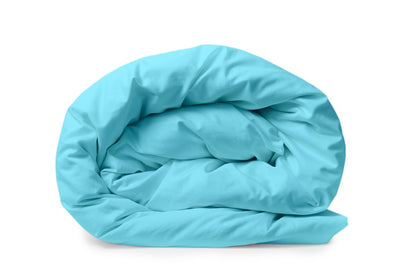 Good & Bed | Long Staple Egyptian Cotton Duvet Cover | Turquoise & Caicos