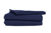 Good & Bed | 300 Thread Count Egyptian Cotton Sateen Weave Sheet Set | Midnight Blue