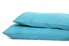 Good & Bed | Long Staple Egyptian Cotton Sateen Weave Pillowcase Set | Turquoise & Caicos