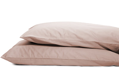 Good & Bed | Long Staple Egyptian Cotton Sateen Weave Pillowcase Set | Sahara Sand